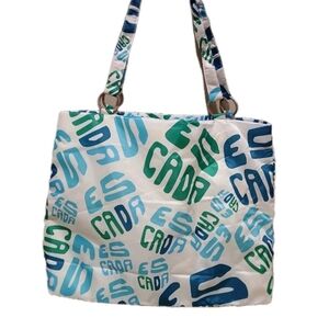 Escada Large Shopping Bag Tote Bag Women's Large Logo